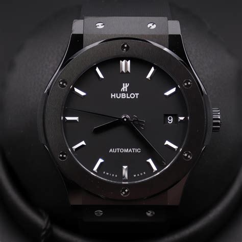 hublot black magic classic fusion review|hublot classic fusion original.